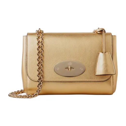 Mulberry Lily Сумка через плечо из кожи буйвола женская золотая
