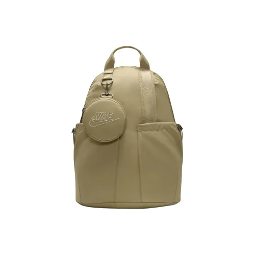 Nike Полиэстер Рюкзак Мини Женский Унисекс Холст Оливковый