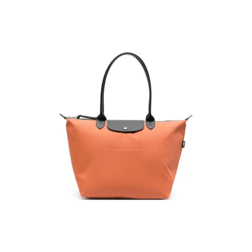 LONGCHAMP Le Pliage Energy Переработанный полиамид Холст Сумка Сумка-тоут Сумка для покупок Сумка Большая Женская Охра