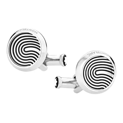 MONTBLANC Запонки Мужские Серебряные