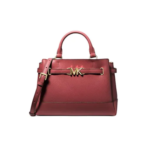 MICHAEL KORS Зернистая текстура кожа кожа сумка маленькая женская клюква красный