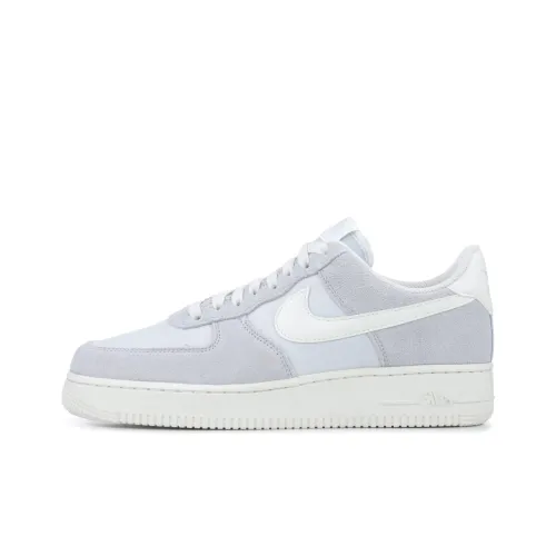 Nike Air FORCE 1 Low Топ Скейтборд Кроссовки Унисекс Призрачный Светло-Синий