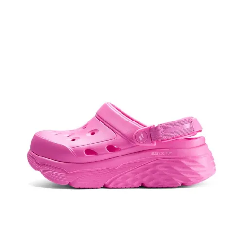 Skechers Max Cushioning Сабо Красный Женские