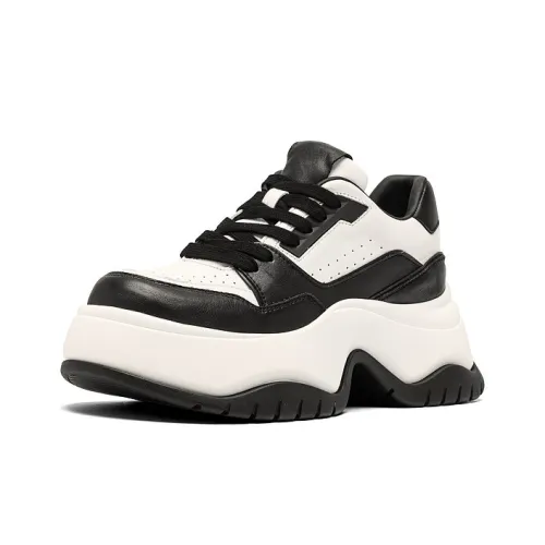 JOOC Low-Top Classic Черный Белый Женские