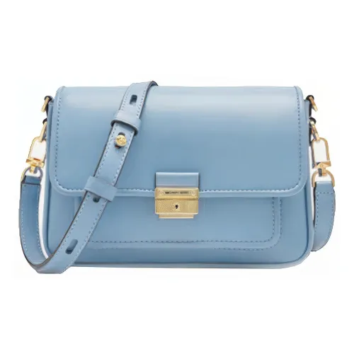 MICHAEL KORS Bradshaw Кожа Сумка через плечо Сумка на плечо Женская Синяя