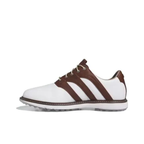 Adidas MC Z Traxion Амортизация Износостойкие Низкие Топ Обувь для гольфа Унисекс Коричневый белый