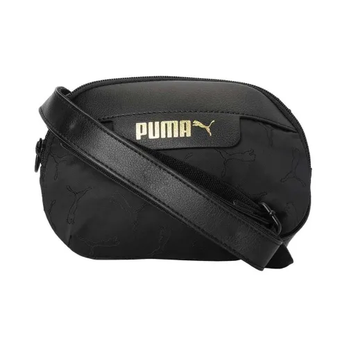 PUMA Сумка через плечо из искусственной кожи женская черная