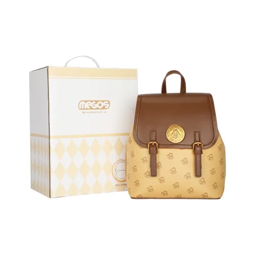 MESUCA Disney Collaboration ПУ (полиуретан) Рюкзак Маленький Женский Коричневый