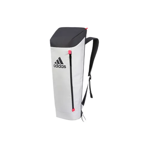 Adidas Полиэстер Ракетка Сумка Рюкзак Стандартный Унисекс Белый Павлиний Синий