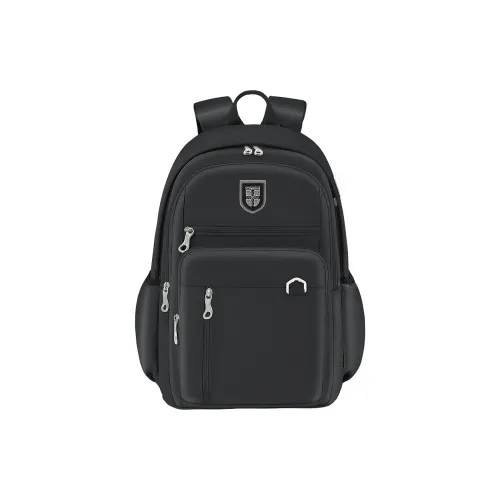 UNIVERSITY OF CAMBRIDGE Ткань Рюкзак Стандартный Унисекс Хаки Черный