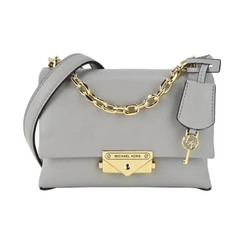 MICHAEL KORS Cece Телячья кожа Сумка через плечо Маленькая Женская Серый