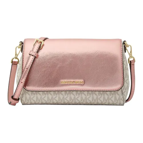 MICHAEL KORS Jet Set Холст с Лакированной Кожей Сумка через плечо Средняя Женская Primrose