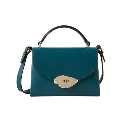 Mulberry Сумка через плечо из коровьей кожи маленькая сумка для женщин титанового синего цвета