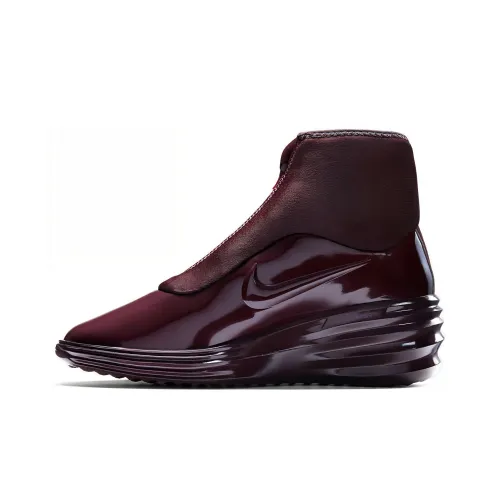 nike Мужские повседневные туфли Женские Бургунди