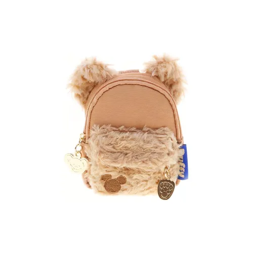 Disney ПУ (полиуретан) Маленькая подвесная сумка одно плечо через плечо кошелек для монет унисекс светлый коричневый