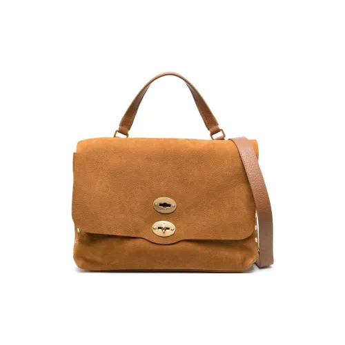 Zanellato Сумка через плечо из телячьей кожи сумка для женщин цвет коньячный коричневый