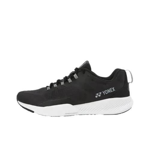 YONEX Беговые кроссовки Low Топ Черный/Белый Мужской