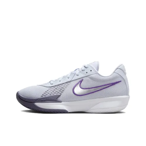Nike Air Zoom г.T. Cut ACADEMY Slip Resistant Low Топ Баскетбольные кроссовки Женские Фиолетово-белый