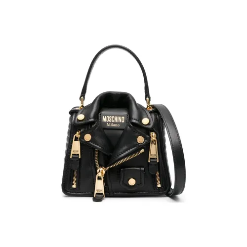 MOSCHINO Телячья кожа Сумка Женская Черная