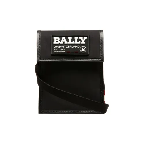 BALLY Нейлоновая сумка через плечо маленькая мужская черная