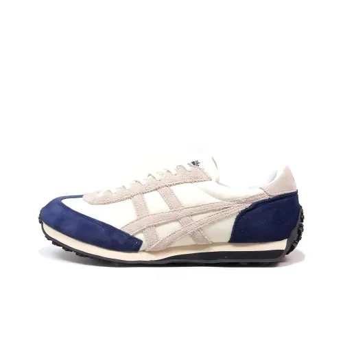 Onitsuka Tiger Edr 78 Устойчивый к истиранию Низкий Топ Повседневная обувь Мужская Белый Синий