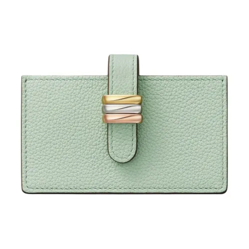 Cartier Trinity Series с рельефной телячьей кожей держатель для карт держатель для карт женский жадеит цвет