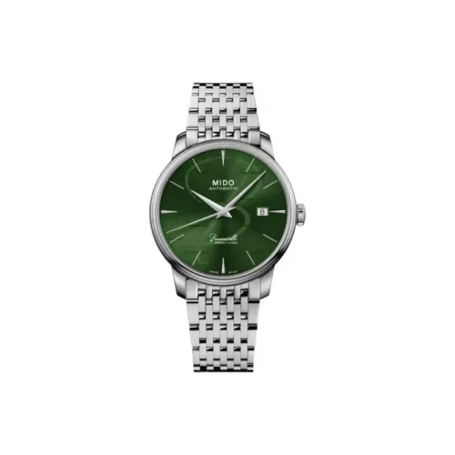 Mido Автоматический Механический Мужской Часы Belem Cereli Series 39мм*7,25мм Зеленые