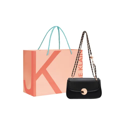 JANE KLAIN ПУ (полиуретан) Сумка через плечо Маленькая Женская Черная Белая