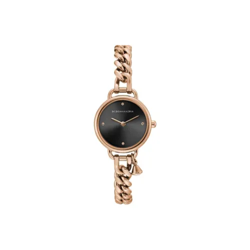 BCBGMAXAZRIA Women's Watch Кварцевый механизм ремешок из нержавеющей стали 26 мм черный циферблат