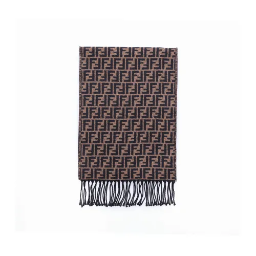 FENDI Шарфы Wool Knit Унисекс
