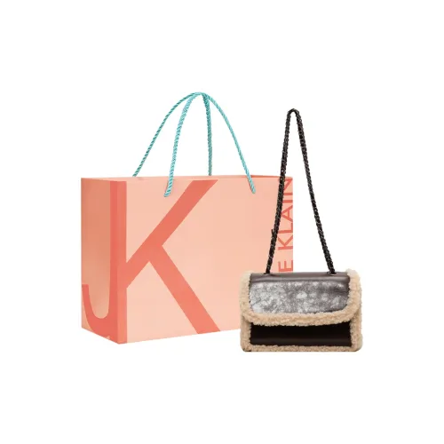 JANE KLAIN ПУ (полиуретан) Текстильная смесь Маленькая квадратная сумка Сумка через плечо Женская Черный кофе