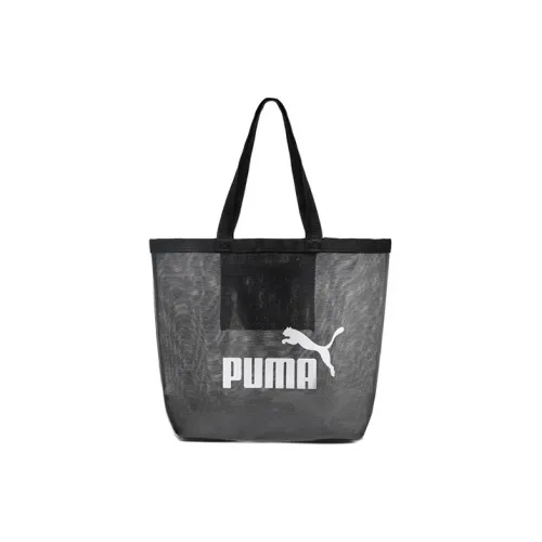 PUMA Полиуретановая Желейная Сумка Сумка через плечо Сумка стандартная Женская Черная