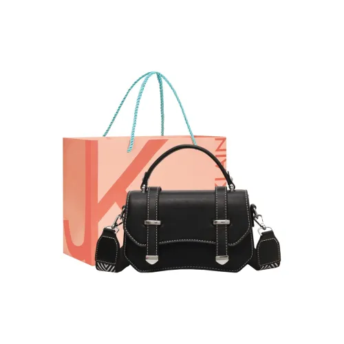 JANE KLAIN ПУ (полиуретан) Маленькая квадратная сумка через плечо Женская Черный Коричневый Белый Черный Коричневый Хаки