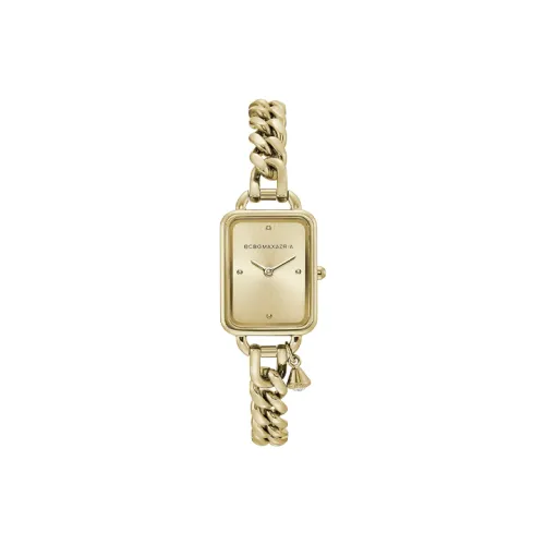 BCBGMAXAZRIA Women's Watch Кварцевый механизм ремешок из нержавеющей стали золотой циферблат