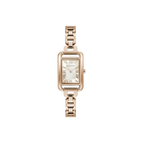 BCBGMAXAZRIA Women's Watch Кварцевый механизм ремешок из нержавеющей стали белый циферблат