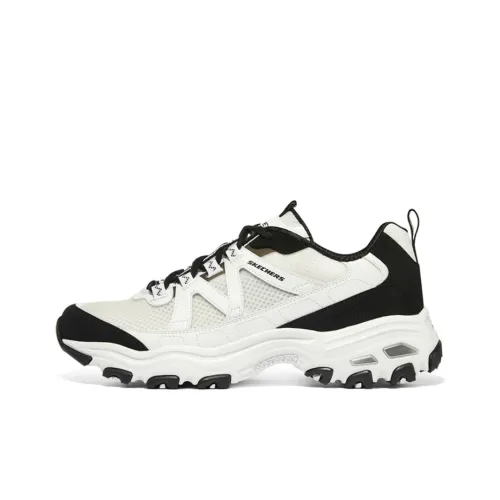 Skechers D'Lites 1,0 Low-Top Мужские Кроссовки с Толстой Подошвой