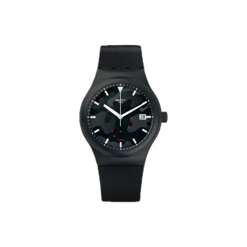 SWATCH Автоматический Механический Movement Унисекс Часы 41mm*14mm Черные