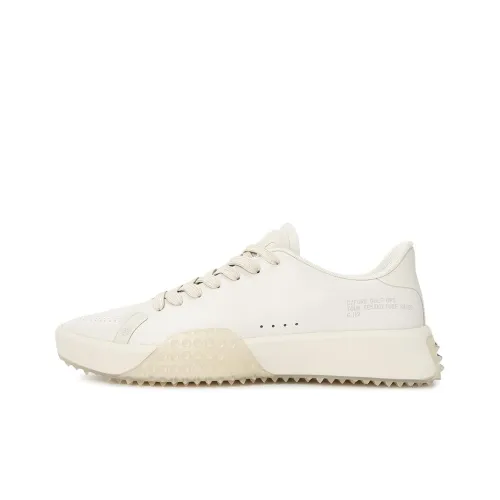 GFORE Golf Shoes Низкий Топ Бежевый Желтый Мужской