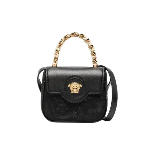 FANSIZHE La Medusa Телячья кожа Сумка через плечо Сумка Мини Женская Черная