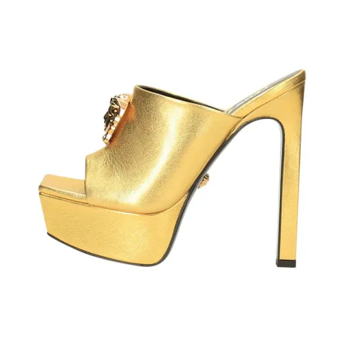 VERSACE Слипоны Женские Золотые