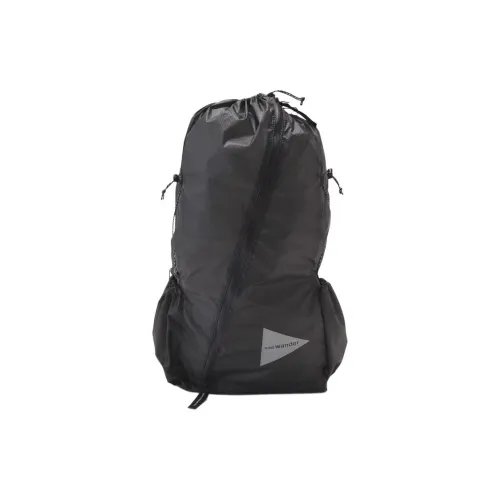 And Wander Нейлон Альпинистский рюкзак Рюкзак Унисекс Уголь