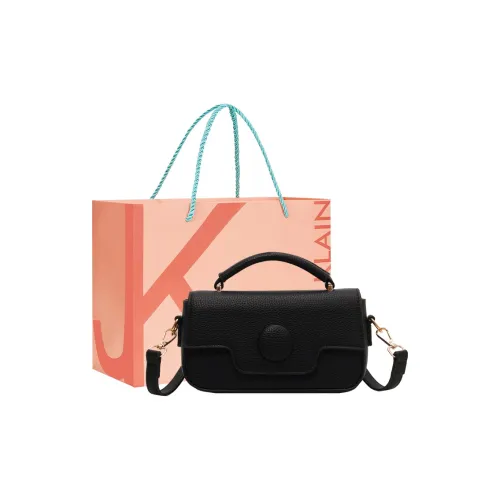 JANE KLAIN ПУ (полиуретан) Сумка через плечо Сумка Маленькая Женская Черная Экрю Кофейная