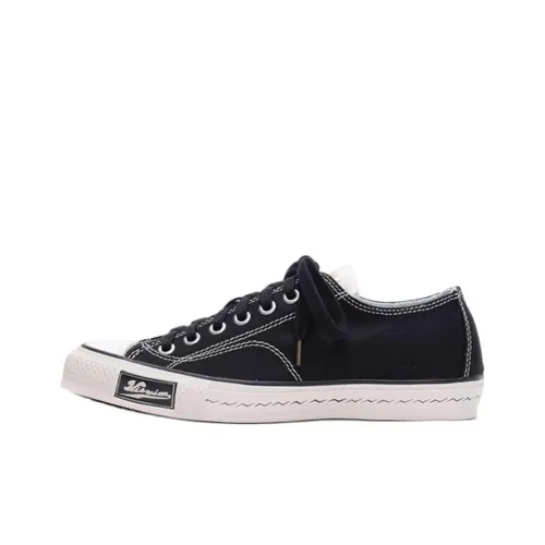 Visvim Скейтборд Кроссовки Низкие Черные Женские