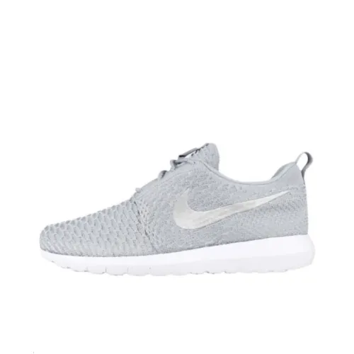Nike Roshe NM Амортизаторы Устойчивые к истиранию Низкий топ Беговые кроссовки Унисекс Серый