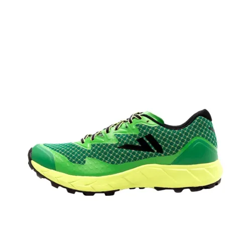 VJ Shoes Беговые кроссовки Низкие Зеленые Черные Унисекс
