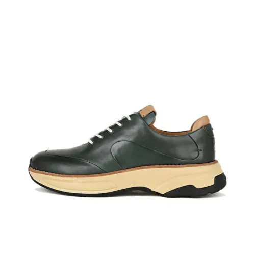 TSUBO GT Semi Veg Противоскользящий Устойчивый к истиранию Низкий Топ Повседневная обувь Унисекс Темно-зеленый