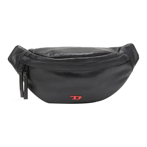 DIESEL Полиэстер Одно плечо Через плечо Бананка Женские Черный