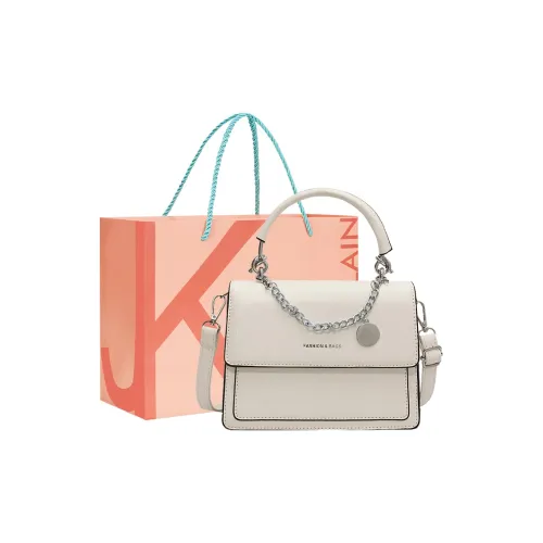 JANE KLAIN ПУ (полиуретан) Маленькая квадратная сумка через плечо обычная женская белый черный