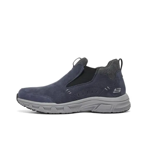 Skechers Повседневный Низкий Топ Casual Мужской Морской Синий