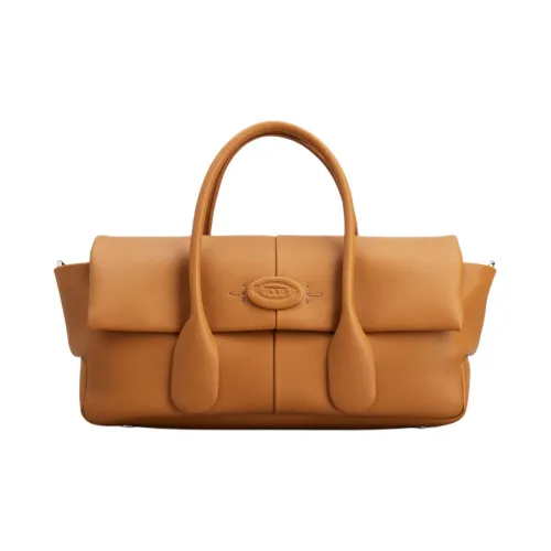 TOD'S Телячья кожа Сумка Средний Женские Коричневый
